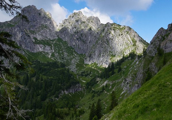Große Klammspitze mit Klammspitzengrat